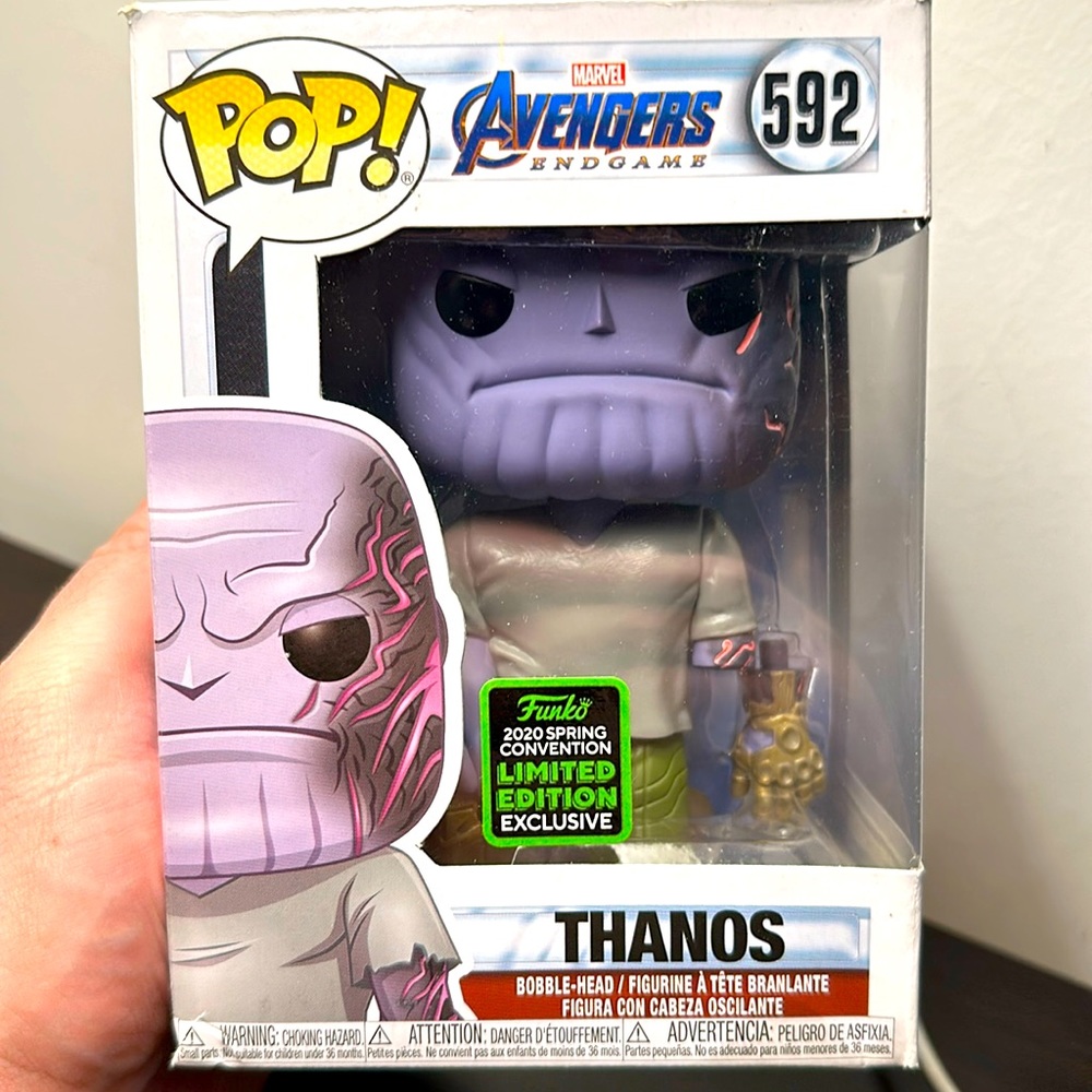 Funko Pop Avengers Thanos 2020 Spring Convention Limited Edition Exclusive